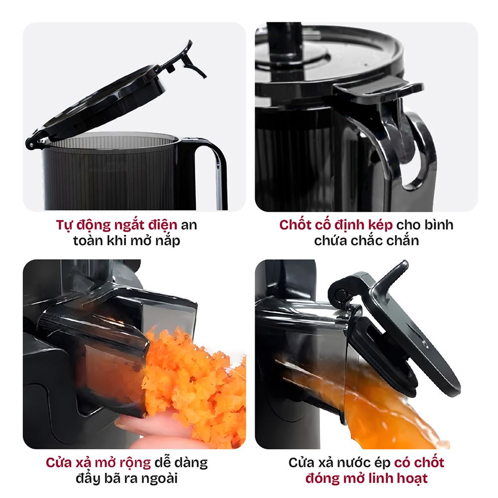 Máy ép chậm FUJIHOME SJ16